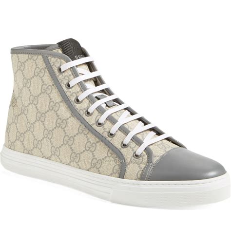 men's gucci high top sneakers|men Gucci slip on sneakers.